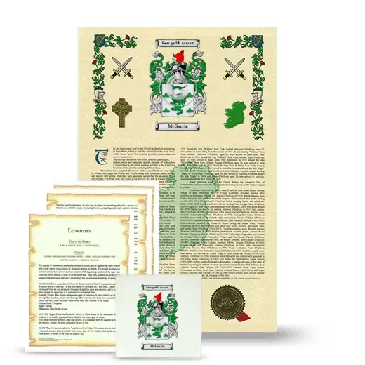 McGarrie Armorial, Symbolism and Large Ceramic Tile