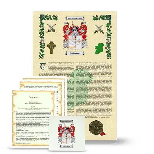 McGowan Armorial, Symbolism and Large Ceramic Tile