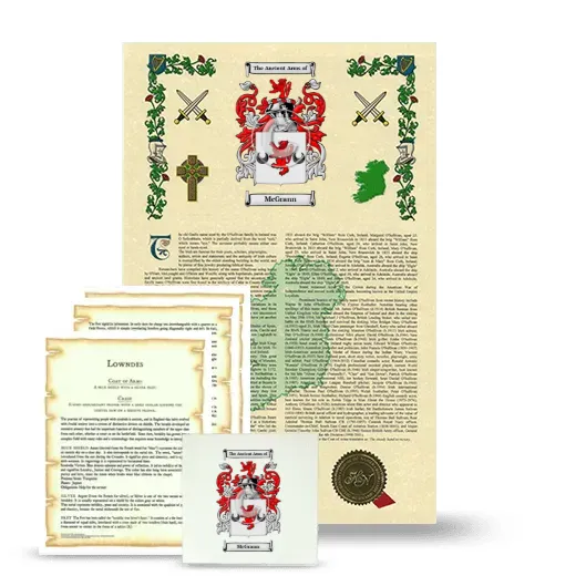 McGrann Armorial, Symbolism and Large Ceramic Tile