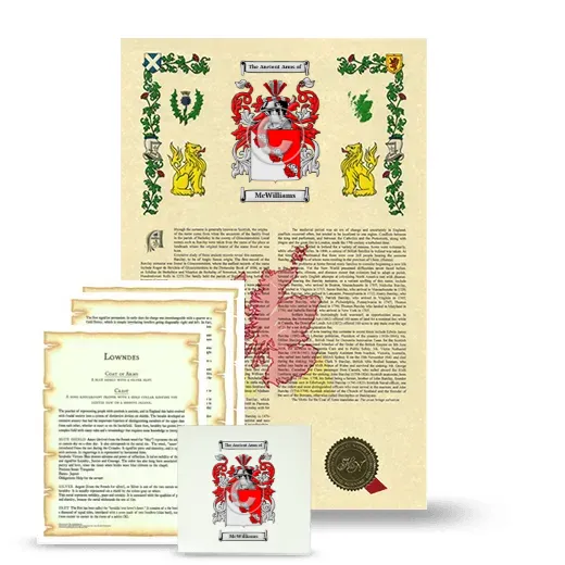 McWilliams Armorial, Symbolism and Large Ceramic Tile