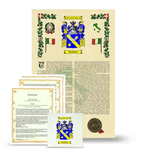 Menichini Armorial, Symbolism and Large Ceramic Tile