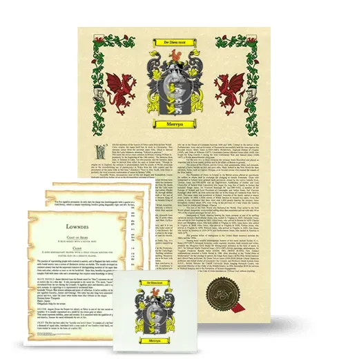 Mervyn Armorial, Symbolism and Large Ceramic Tile