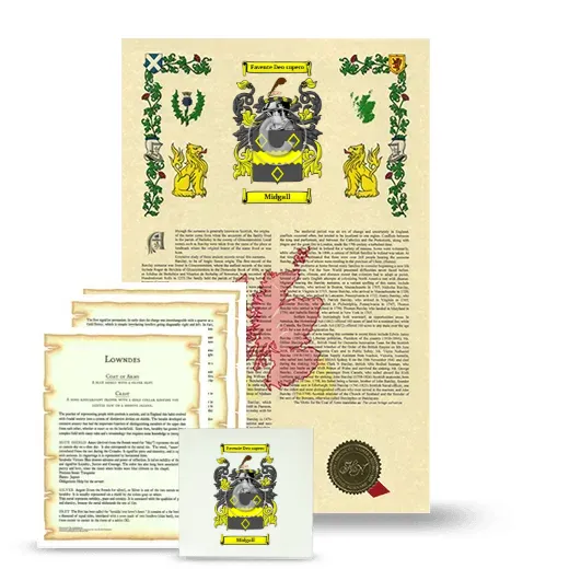 Midgall Armorial, Symbolism and Large Ceramic Tile