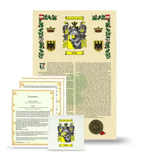 Miske Armorial, Symbolism and Large Ceramic Tile