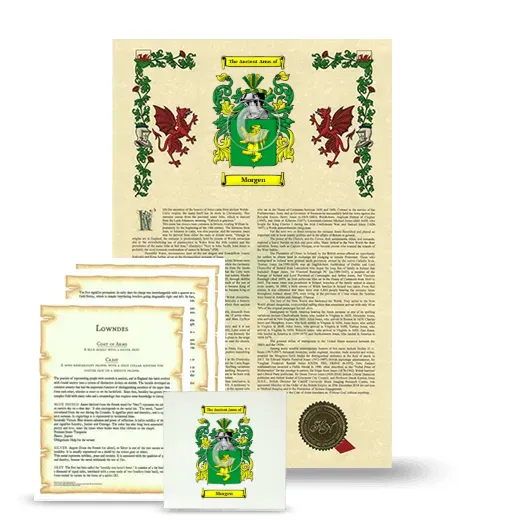 Morgen Armorial, Symbolism and Large Ceramic Tile