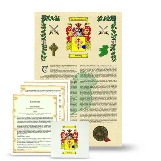 Mullery Armorial, Symbolism and Large Ceramic Tile