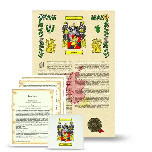 Muthe Armorial, Symbolism and Large Ceramic Tile