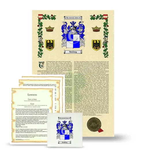 Neuberg Armorial, Symbolism and Large Ceramic Tile