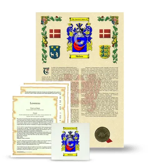 Nielsen Armorial, Symbolism and Large Ceramic Tile