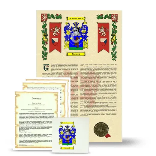 Novacek Armorial, Symbolism and Large Ceramic Tile