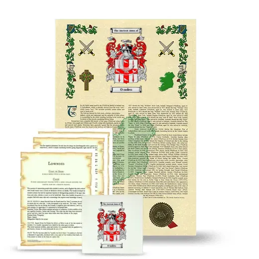 O nolen Armorial, Symbolism and Large Ceramic Tile