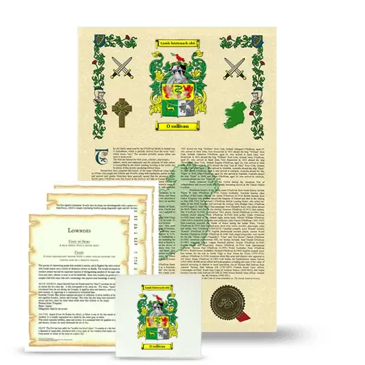 O sullivan Armorial, Symbolism and Large Ceramic Tile