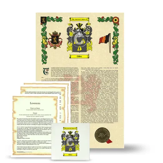 Oden Armorial, Symbolism and Large Ceramic Tile