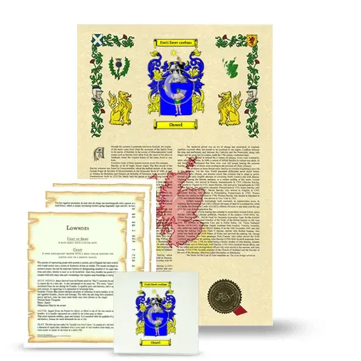 Oswel Armorial, Symbolism and Large Ceramic Tile