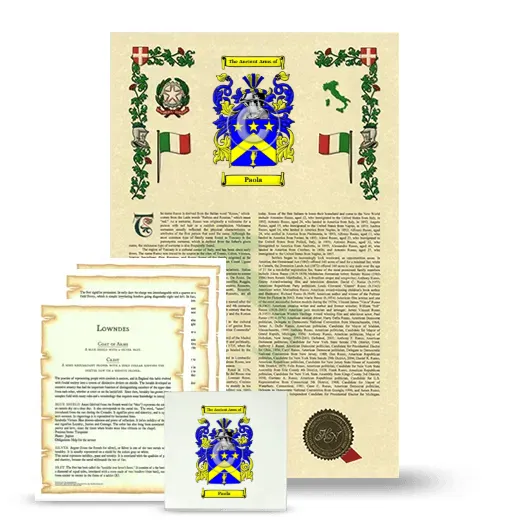 Paola Armorial, Symbolism and Large Ceramic Tile