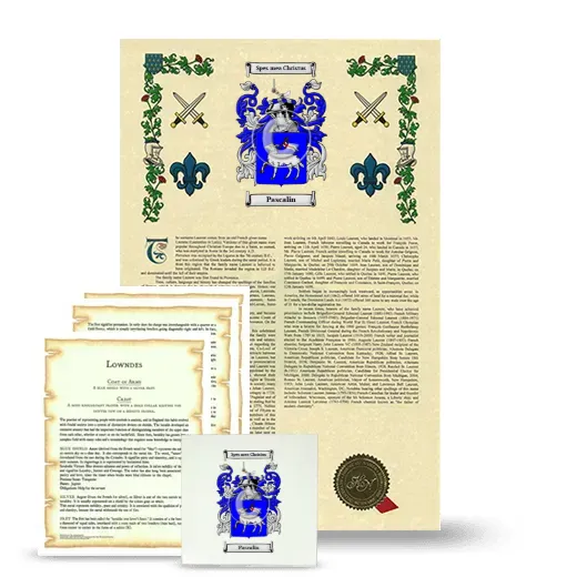 Pascalin Armorial, Symbolism and Large Ceramic Tile