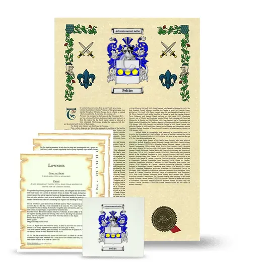 Peltier Armorial, Symbolism and Large Ceramic Tile