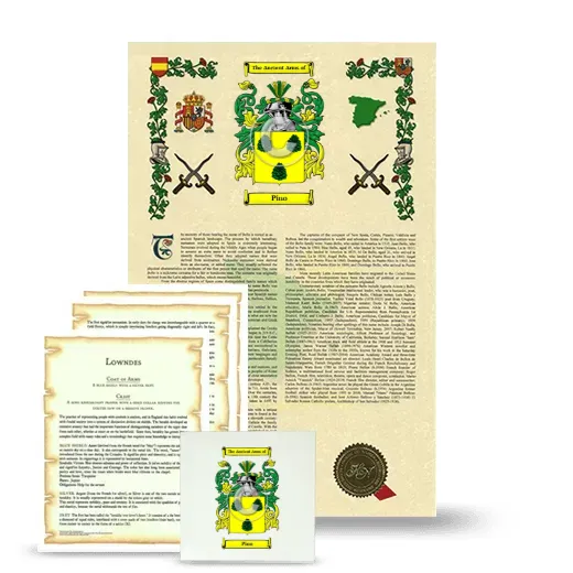 Pino Armorial, Symbolism and Large Ceramic Tile