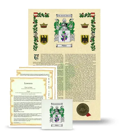 Plater Armorial, Symbolism and Large Ceramic Tile