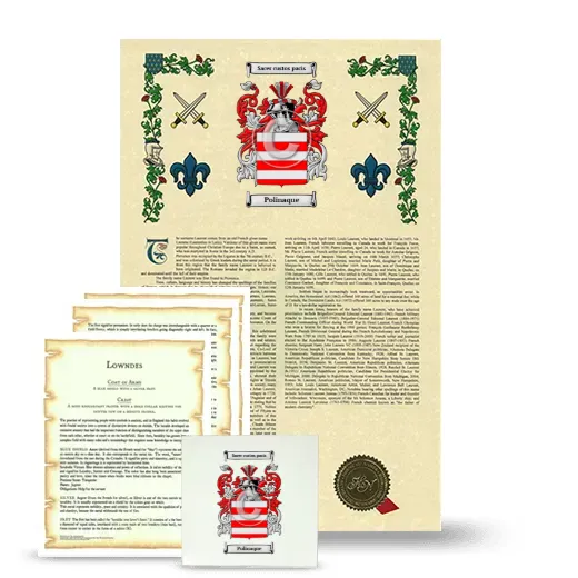 Polinaque Armorial, Symbolism and Large Ceramic Tile