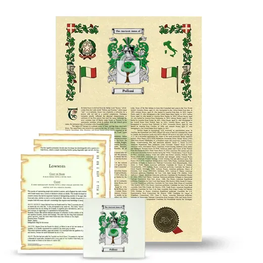 Polloni Armorial, Symbolism and Large Ceramic Tile