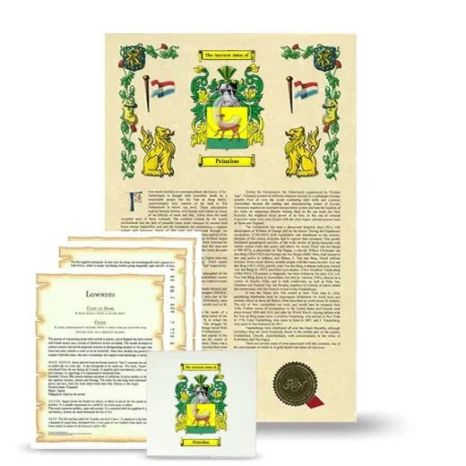 Prinsloo Armorial, Symbolism and Large Ceramic Tile