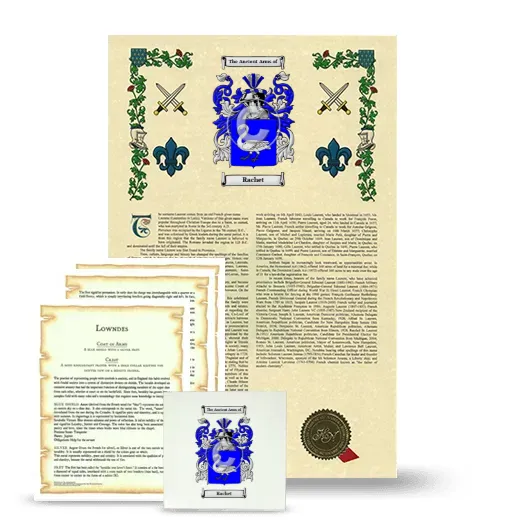 Rachet Armorial, Symbolism and Large Ceramic Tile