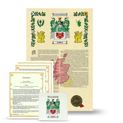 Raffield Armorial, Symbolism and Large Ceramic Tile