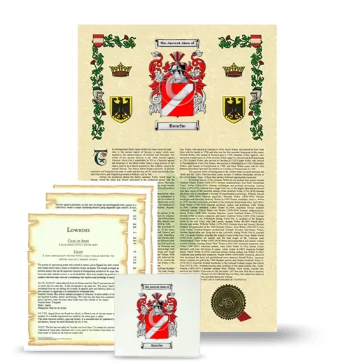 Rauche Armorial, Symbolism and Large Ceramic Tile