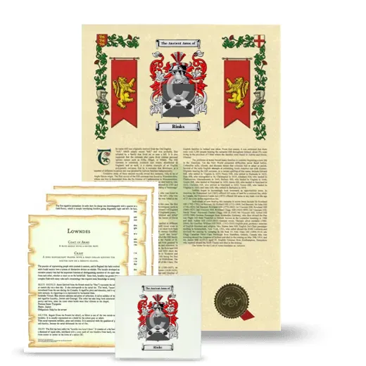Rinks Armorial, Symbolism and Large Ceramic Tile