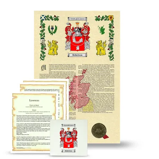 Robertson Armorial, Symbolism and Large Ceramic Tile