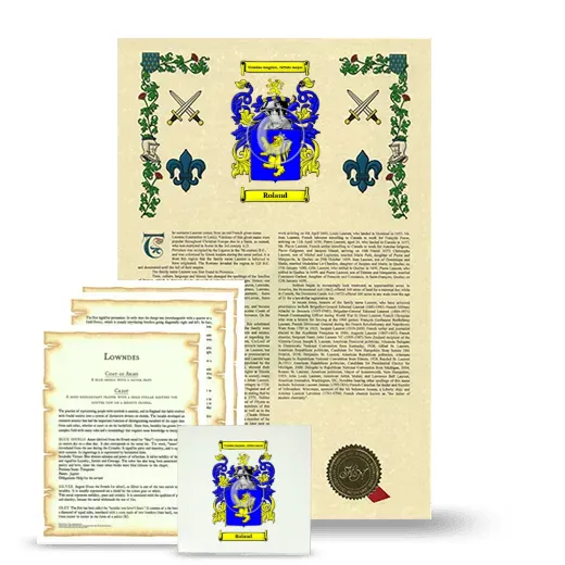 Roland Armorial, Symbolism and Large Ceramic Tile