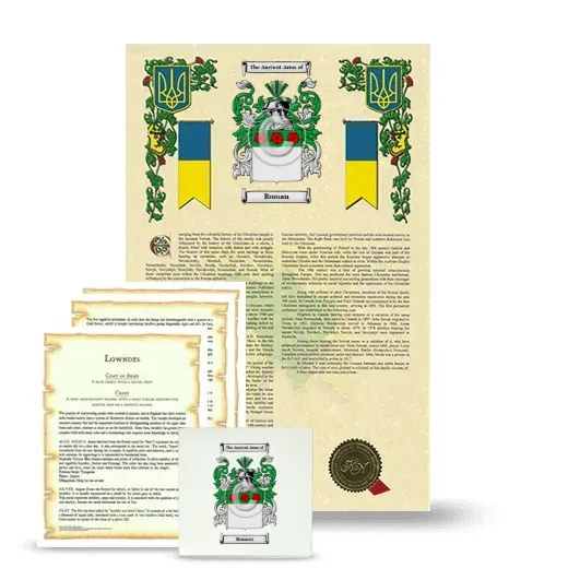 Roman Armorial, Symbolism and Large Ceramic Tile