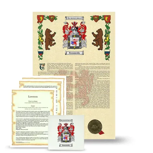 Romanosky Armorial, Symbolism and Large Ceramic Tile