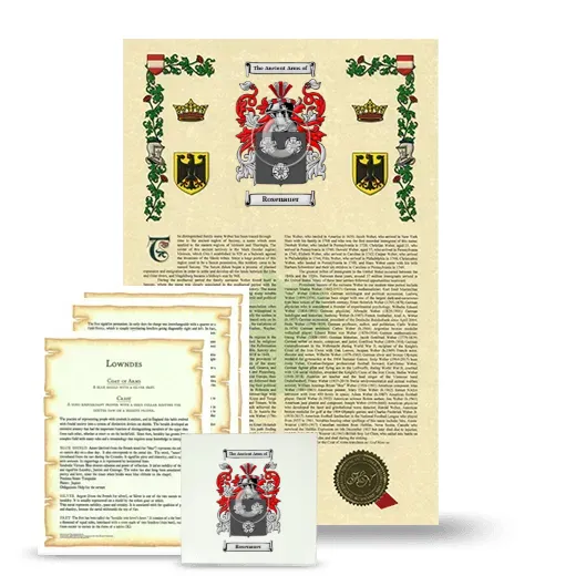 Rosenauer Armorial, Symbolism and Large Ceramic Tile