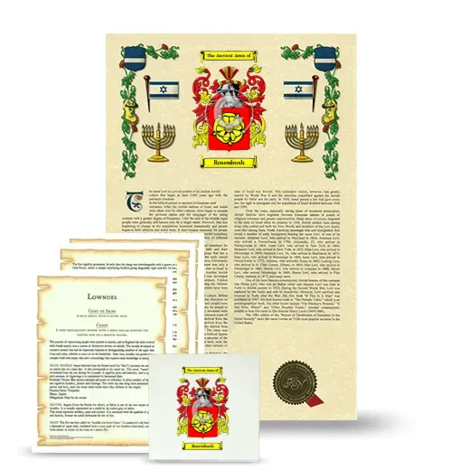 Rosenbush Armorial, Symbolism and Large Ceramic Tile