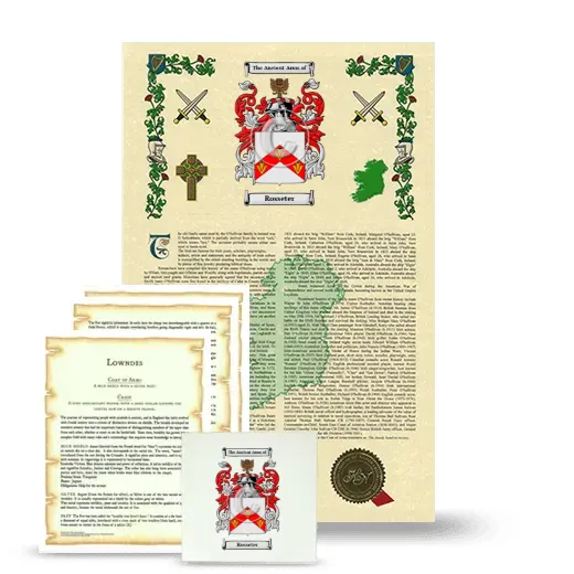 Rosseter Armorial, Symbolism and Large Ceramic Tile