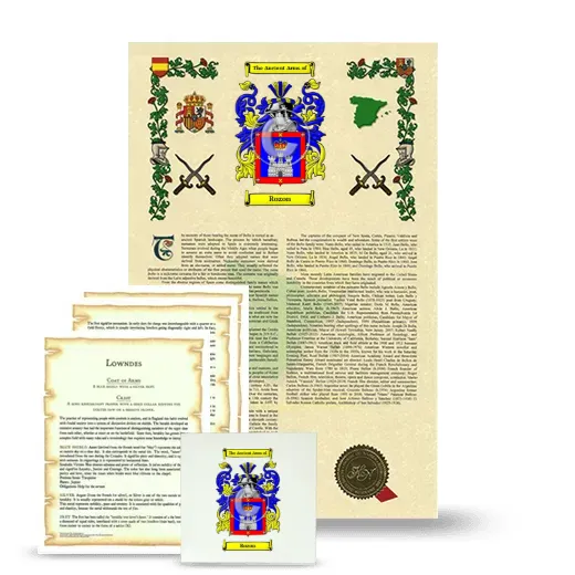 Rozon Armorial, Symbolism and Large Ceramic Tile