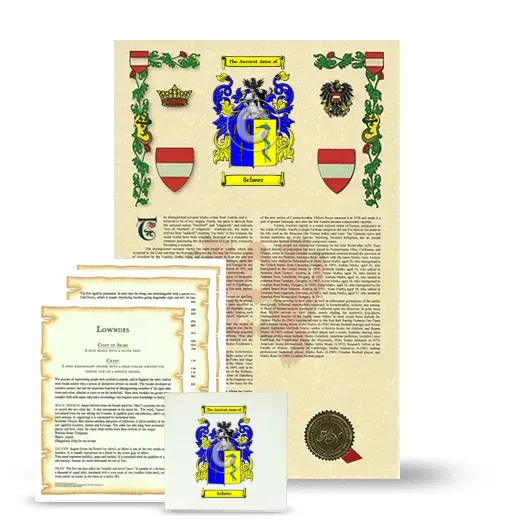 Scheer Armorial, Symbolism and Large Ceramic Tile