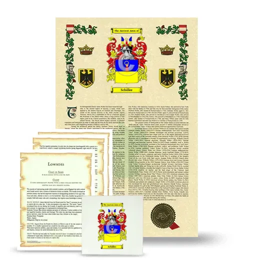 Schiller Armorial, Symbolism and Large Ceramic Tile