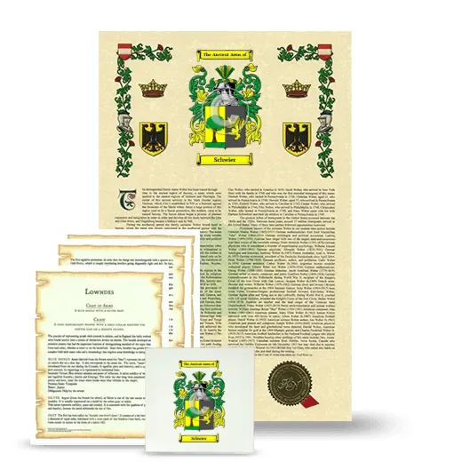 Schwier Armorial, Symbolism and Large Ceramic Tile