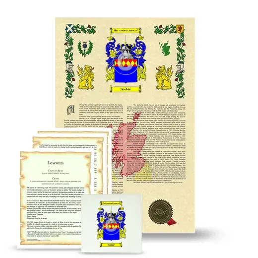 Scobie Armorial, Symbolism and Large Ceramic Tile