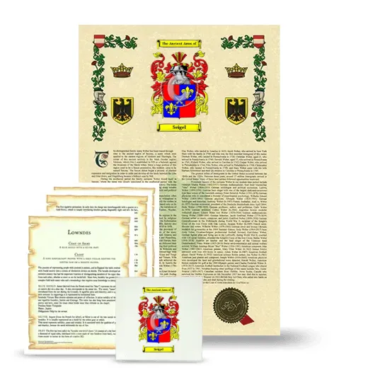 Seigel Armorial, Symbolism and Large Ceramic Tile