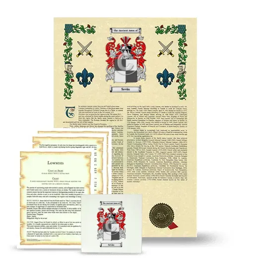 Sevin Armorial, Symbolism and Large Ceramic Tile