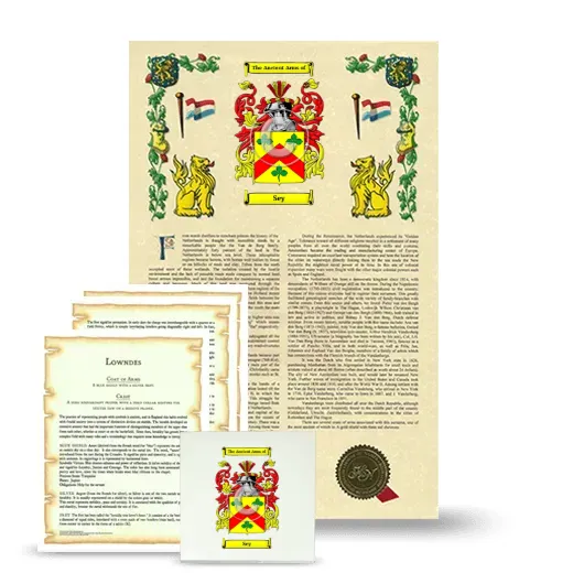 Sey Armorial, Symbolism and Large Ceramic Tile