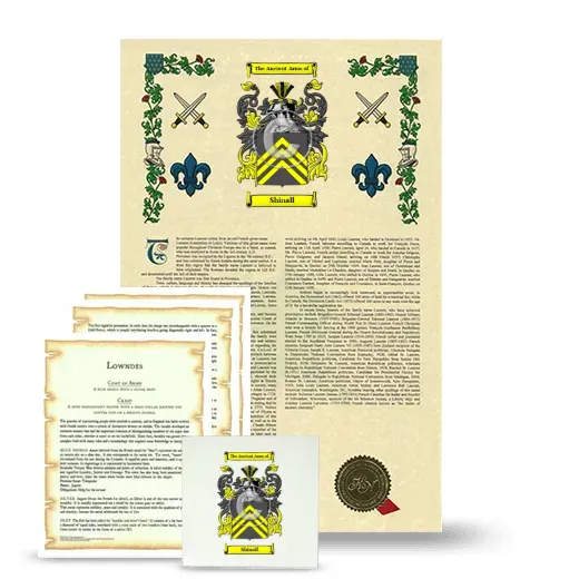 Shinall Armorial, Symbolism and Large Ceramic Tile