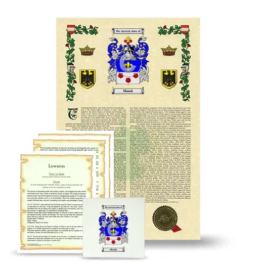 Shonk Armorial, Symbolism and Large Ceramic Tile