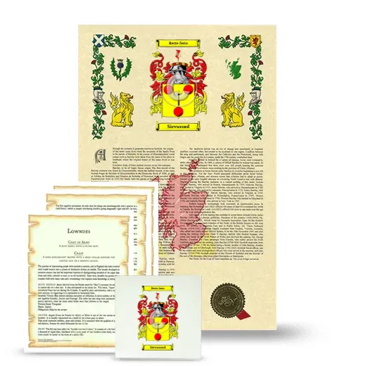 Sievwrord Armorial, Symbolism and Large Ceramic Tile