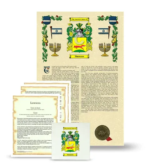 Simmons Armorial, Symbolism and Large Ceramic Tile