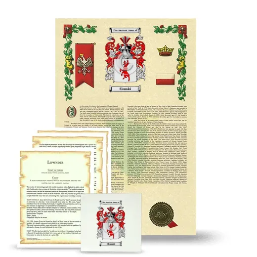 Slonski Armorial, Symbolism and Large Ceramic Tile